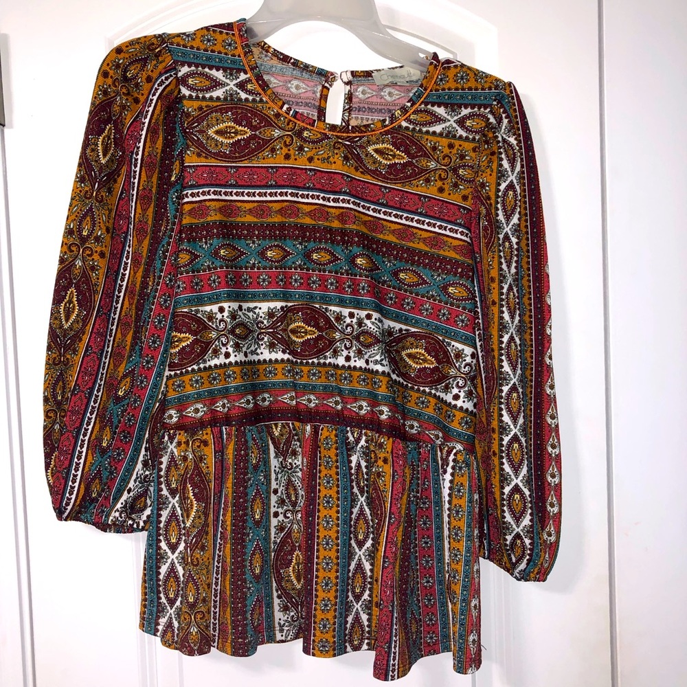 Cute abstract blouse